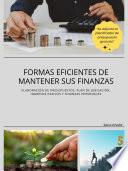 Libro Formas eficientes de mantener sus finanzas