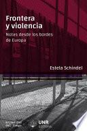 Libro Frontera y violencia
