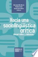 Libro Hacia una sociolingüística crítica
