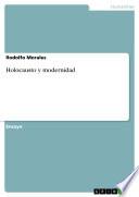 Libro Holocausto y modernidad
