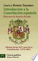 Libro Introducción a la Constitución española