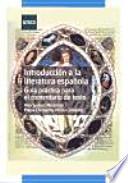 Libro Introducción a la literatura española