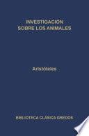 Libro Investigación sobre los animales