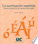 Libro La acentuación española