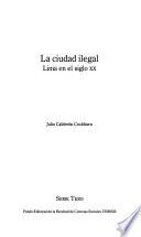 Libro La ciudad ilegal