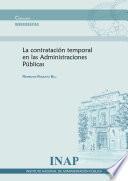 Libro La contratación temporal en las Administraciones Públicas