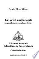 Libro La Corte Constitucional