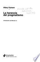 Libro La herencia del pragmatismo