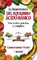 Libro La importancia del equilibrio ácido-básico