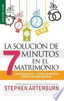 Libro La Solución de 7 Minutos En El Matrimonio