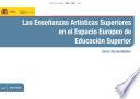 Libro Las ensañanzas artísticas superiores en el espacio europeo de educacion superior