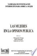 Libro Las mujeres en la opinión pública