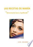 Libro Las Recetas de María