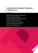 Libro Lecciones de Derecho Financiero y Tributario II (2ª ed.)