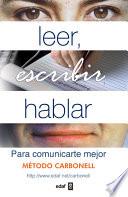 Libro Leer, escribir hablar