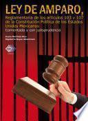 Libro Ley de Amparo, reglamentaria de los artículos 103 y 107 de la Constitución Política de los Estados Unidos Mexicanos. Comentada y con jurisprudencia. 2017
