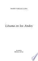 Libro Lituma en los Andes