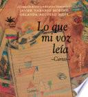 Libro Lo que mi voz leía
