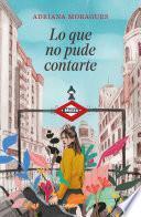 Libro Lo que no pude contarte