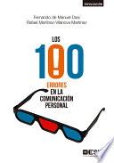 Libro Los 100 errores en la comunicación personal