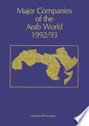 Libro Major Companies of the Arab World 1992/93