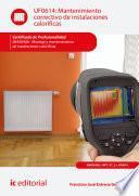 Libro Mantenimiento correctivo de instalaciones caloríficas. IMAR0408