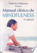 Libro Manual clínico de Mindfulness