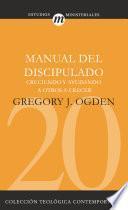 Libro Manual del discipulado