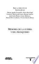 Libro Memoria de la guerra y del franquismo