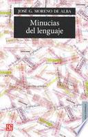 Libro Minucias del lenguaje