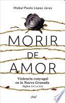 Libro Morir de amor