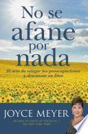 Libro No se afane por nada