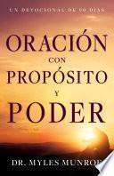 Libro Oración con propósito y poder
