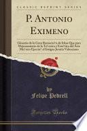 Libro P. Antonio Eximeno