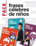 Libro Pack Frases célebres de niños de El hormiguero (3 ebooks)