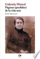 Libro Páginas (perdidas) de la vida mía