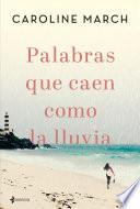 Libro Palabras que caen como la lluvia
