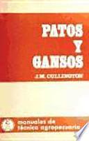 Libro Patos y gansos