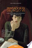 Libro Pensadoras del siglo XX