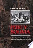 Libro Perú y Bolivia. Relato de viaje