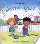 Libro ¿Por qué debo ahorrar agua?