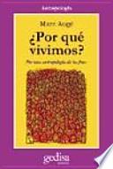 Libro ¿Por qué vivimos?
