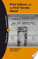 Libro Print Culture and the First Yoruba Novel