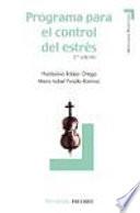 Libro Programa para el control del estrés