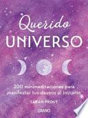 Libro Querido Universo