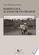 Libro Ramón Gaya. El exilio de un creador
