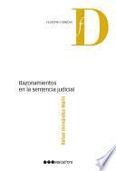 Libro Razonamientos en la sentencia judicial