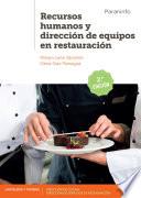 Libro Recursos humanos y dirección de equipos en restauración 2.ª edición