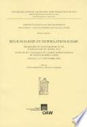 Libro Regionalisme Et Internationalisme