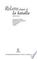 Libro Relatos después de la batalla